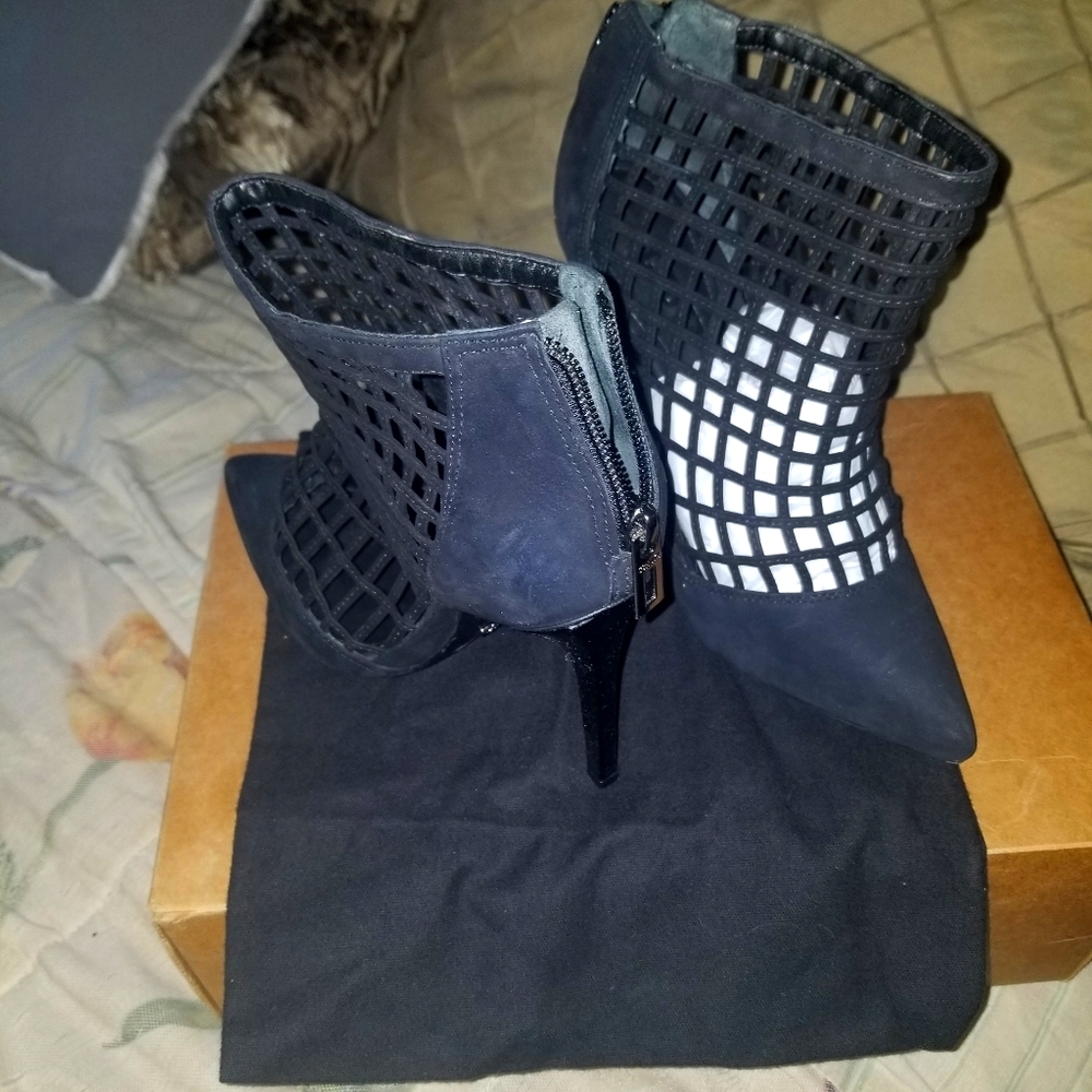SCHUTZ cage booties